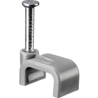 BG Cable Clips Twin & Earth 1.5mm Grey Pack of 50