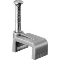 BG Cable Clips Twin & Earth 2.5mm Grey Pack of 50