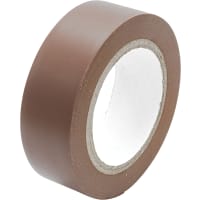 BG Insulation Tape 19mm x 20m Reel Brown