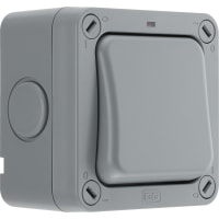BG Nexus Storm 20A Weatherproof Outdoor Single Switch 2-Way IP66