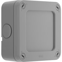 BG Electrical Nexus Storm Junction Box With 5 Pole Terminal Block Grey