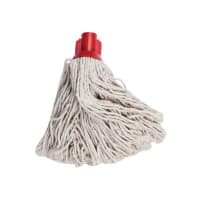 Robert Scott Pure Yarn Mop Head With Plastic Socket White