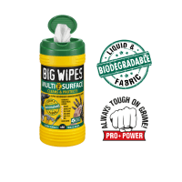 Big Wipes Antiviral Multi Surface 4x4 Wipes Tub of 80