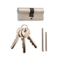 ERA 35/35 6 Pin Euro Profile Double Door Cylinder 70mm Satin