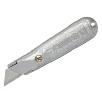 Stanley Fixed Blade Trimming Knife 140mm Grey