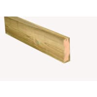 Kiln Dried C24 Regularised Treated Timber 150mm wide x 47mm thick - please select timber length