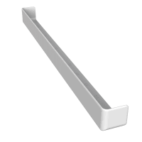 Freefoam Fascia Board External Square Double Corner 600mm L White