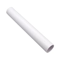 FloPlast WP02W 40mm Push-fit Waste Pipe White 3m