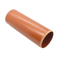 FloPlast D043 Plain Ended Underground Pipe 110mm x 3m