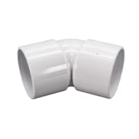 FloPlast WS19W 135° 40mm Solvent Weld Waste Bend White