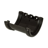 FloPlast RU1B 112mm Half Round Rainwater Union Bracket Black