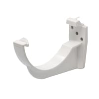 FloPlast RK1W 112mm Half Round Rainwater Fascia Bracket White