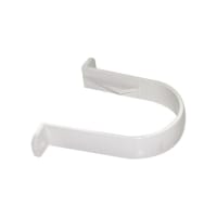 FloPlast RC1W 68mm Round Rainwater Downpipe Clip White
