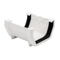 FloPlast RUS1W 114mm Square Rainwater Union Bracket White