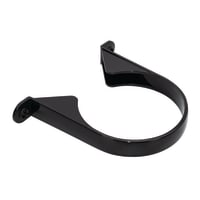FloPlast SP82B 110mm Soil Pipe Clip Black