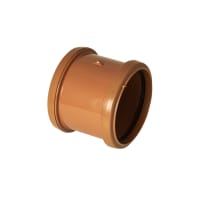 FloPlast D105 110mm Underground Double Socketed Coupling