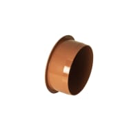 FloPlast D296 110mm Underground Socket Plug
