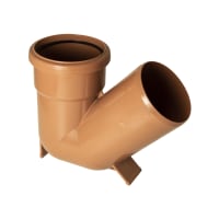 FloPlast D500 45° 110mm Underground Universal Gully Trap