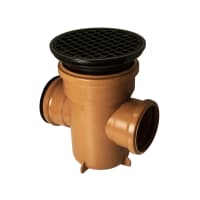 FloPlast D540 Circular Underground Back Inlet Bottle Gully