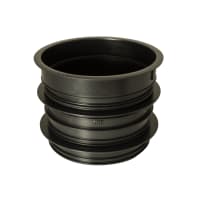 FloPlast D822 200mm Underground Mini Chamber Riser with Integral Rubber Ring