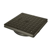 FloPlast D830 300mm Underground Square Cover & Frame