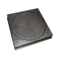 FloPlast D941 450mm Underground Restricted Access Square Cover & Frame