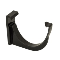 FloPlast RKH1B 115mm Hi-Cap Rainwater Fascia Bracket Black