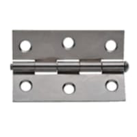 Pin Hinges 76mm H Satin Chrome Pack of 2