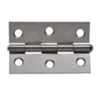 Pack Stainless Steel Door Hinges Heavy Duty Hinges Material Thickness 3.0mm  Stainless Steel Hinge Connector (silver)