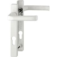 Hoppe London Handle Set White 92mm c/c 56-70mm Thick Doors 8mm Spindle