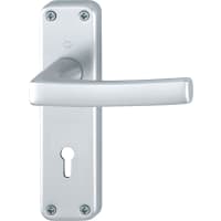 Hoppe Dubayy Handle Set Silver 