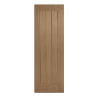 Heritage Deluxe Custom Sized Engineered Oak Mexicano Door