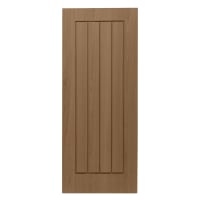 Heritage Base Custom Sized Engineered Oak Mexicano Door
