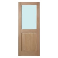 Heritage 2XG Half Glazed Custom Engineered Oak Door