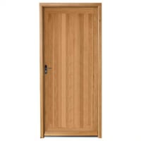 Heritage External Oak Framed Ledged Fully Assembled Custom Door Set