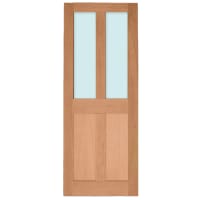 Heritage External Hardwood 4 Panel Glazed Custom Door 44mm - Colour of Choice