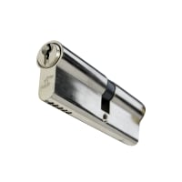 UAP Trade Euro Profile 5-Pin Cylinder 40/40 Lacquered Nickel 80mm