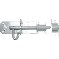 A Perry No.2A Medium Brenton Padlock Bolt 150mm Zinc Plated