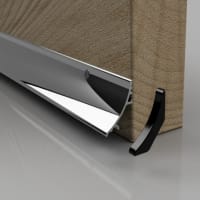 Stormguard Rain Deflector Mill Finish Aluminium 914mm x 32mm