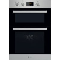 Indesit Built in Double Oven with Grill 60cm