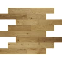 Tuscan Forte Natural White Oak 15 x 150 x 400-1200mm Engineered Wood Flooring 1.44m²