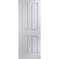 JELD-WEN Oakfield 4 Panel Interior Door 1981 x 610 x 35mm White