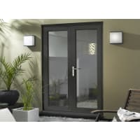 JCI FSC Pre-Finished Slimline External French Door Set 1.8m Grey