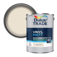 Dulux Trade Vinyl Matt Emulsion Paint 5L Natural Calico