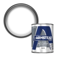 Armstead Trade Quick Dry Wood Primer Undercoat 1L White