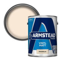 Armstead Trade Vinyl Matt 5 Litre Magnolia