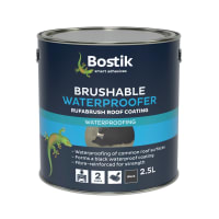 Bostik Brushable Waterproofer 2.5 Litres Black