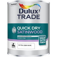 Dulux Trade Quick Dry Satinwood Extra Deep Base 1L