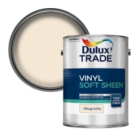 Dulux Trade Vinyl Soft Sheen Emulsion Paint 5L Magnolia