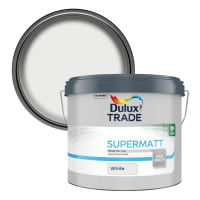 Dulux Trade Supermatt Paint 10L White